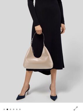 By Far Patent Leather Shoulder Bag